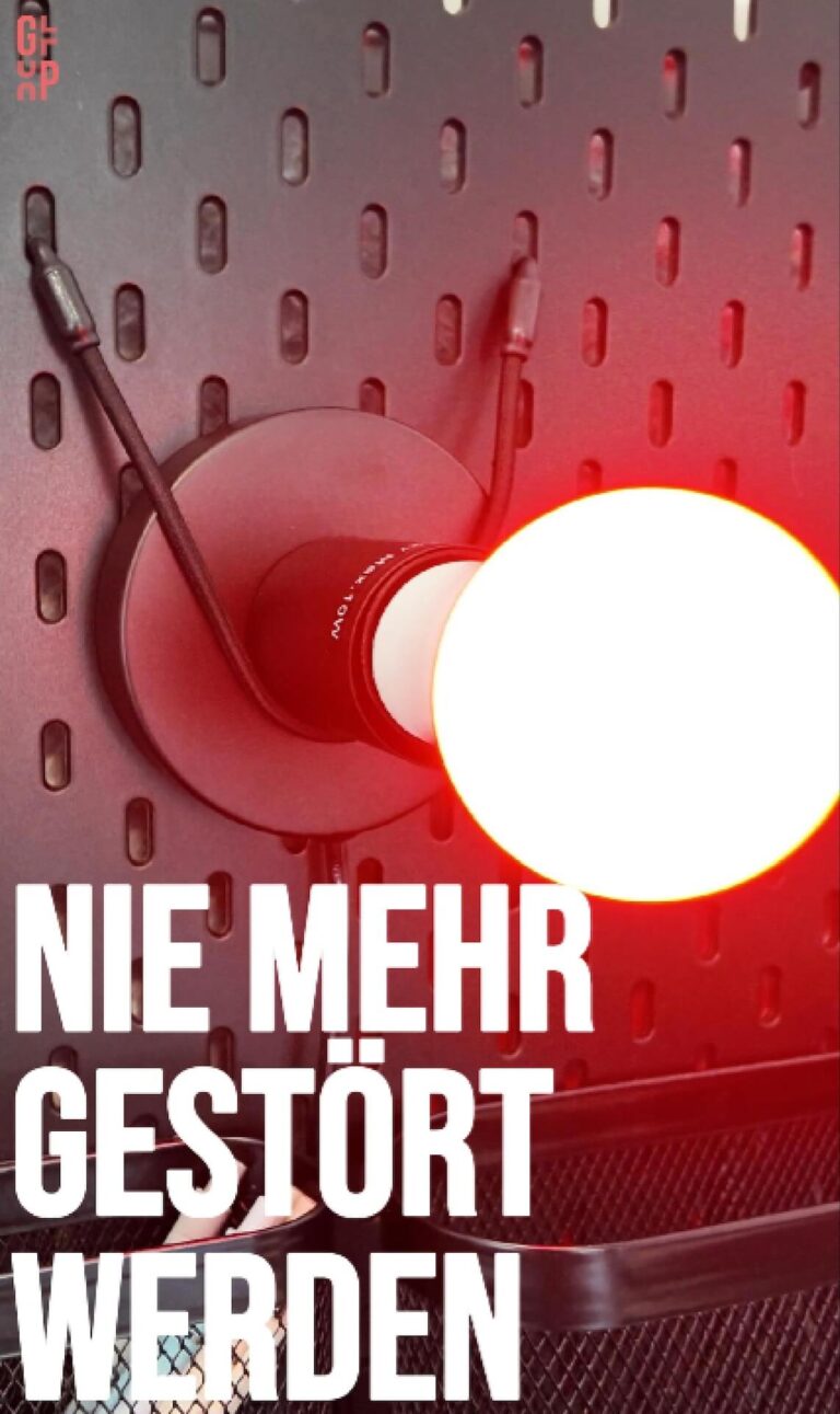 Nie mehr in Meetings oder in deiner Fokuszeit gestört werden